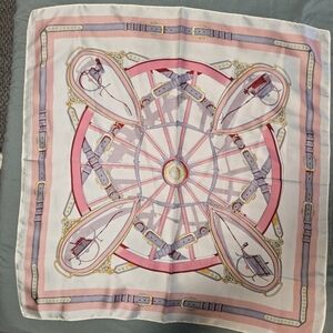 Elegant Pink and Purple Scarf